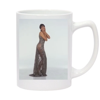 Teri Hatcher 14oz White Statesman Mug