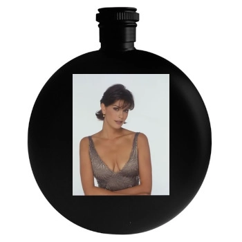 Teri Hatcher Round Flask