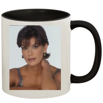 Teri Hatcher 11oz Colored Inner & Handle Mug