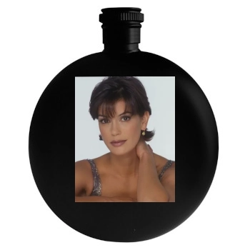 Teri Hatcher Round Flask