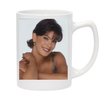 Teri Hatcher 14oz White Statesman Mug