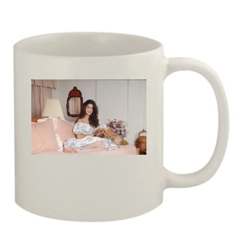 Teri Hatcher 11oz White Mug