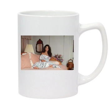 Teri Hatcher 14oz White Statesman Mug