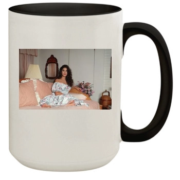 Teri Hatcher 15oz Colored Inner & Handle Mug