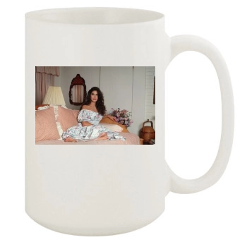 Teri Hatcher 15oz White Mug