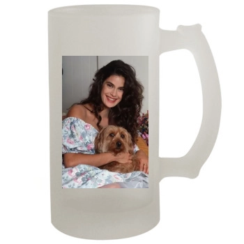 Teri Hatcher 16oz Frosted Beer Stein