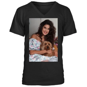 Teri Hatcher Men's V-Neck T-Shirt