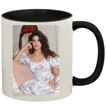 Teri Hatcher 11oz Colored Inner & Handle Mug