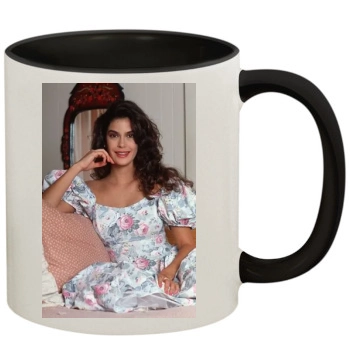 Teri Hatcher 11oz Colored Inner & Handle Mug