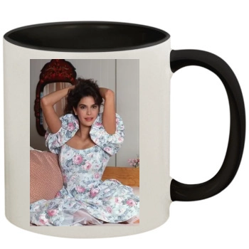 Teri Hatcher 11oz Colored Inner & Handle Mug