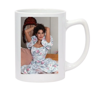 Teri Hatcher 14oz White Statesman Mug