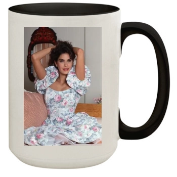 Teri Hatcher 15oz Colored Inner & Handle Mug