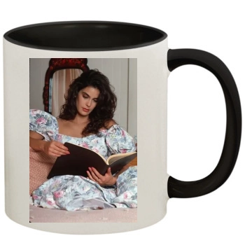 Teri Hatcher 11oz Colored Inner & Handle Mug