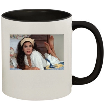 Teri Hatcher 11oz Colored Inner & Handle Mug