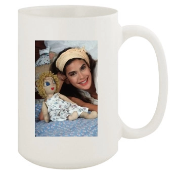 Teri Hatcher 15oz White Mug