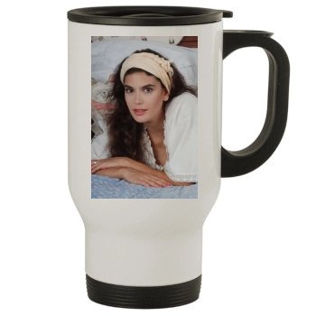 Teri Hatcher Stainless Steel Travel Mug