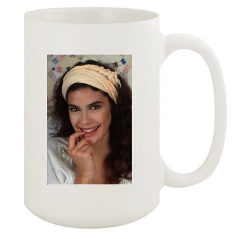 Teri Hatcher 15oz White Mug