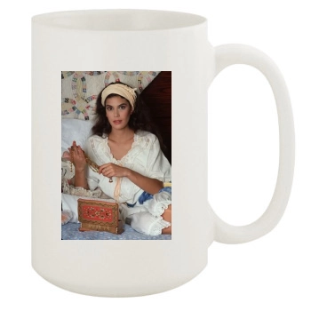 Teri Hatcher 15oz White Mug