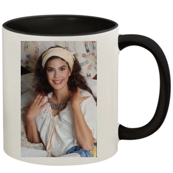 Teri Hatcher 11oz Colored Inner & Handle Mug