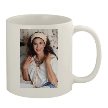 Teri Hatcher 11oz White Mug