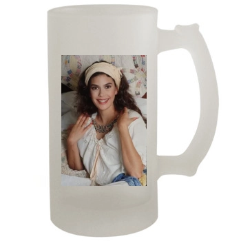 Teri Hatcher 16oz Frosted Beer Stein