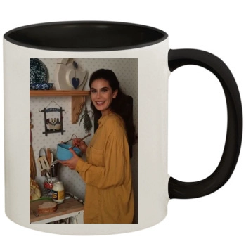 Teri Hatcher 11oz Colored Inner & Handle Mug