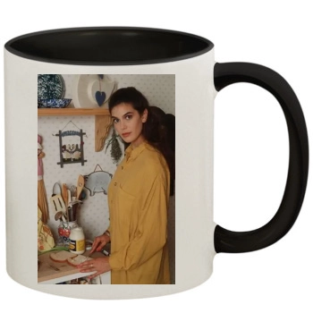 Teri Hatcher 11oz Colored Inner & Handle Mug