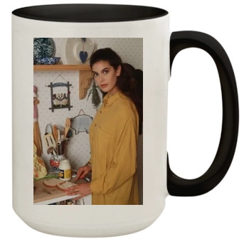 Teri Hatcher 15oz Colored Inner & Handle Mug