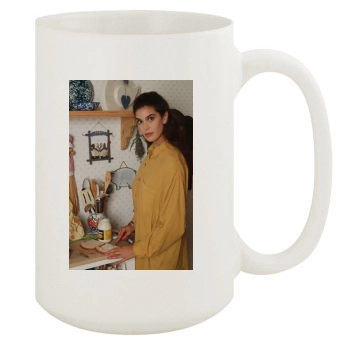 Teri Hatcher 15oz White Mug