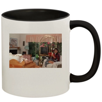 Teri Hatcher 11oz Colored Inner & Handle Mug