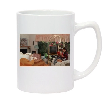 Teri Hatcher 14oz White Statesman Mug