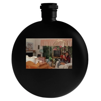 Teri Hatcher Round Flask