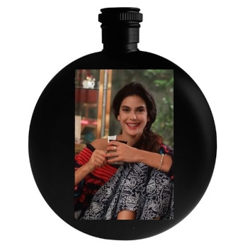 Teri Hatcher Round Flask