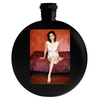 Teri Hatcher Round Flask