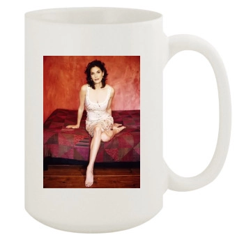 Teri Hatcher 15oz White Mug