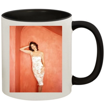 Teri Hatcher 11oz Colored Inner & Handle Mug