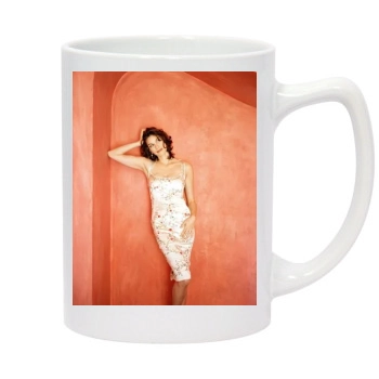 Teri Hatcher 14oz White Statesman Mug