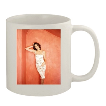 Teri Hatcher 11oz White Mug