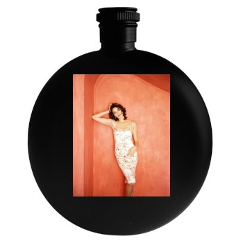 Teri Hatcher Round Flask