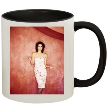 Teri Hatcher 11oz Colored Inner & Handle Mug