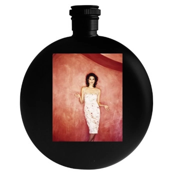 Teri Hatcher Round Flask