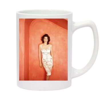 Teri Hatcher 14oz White Statesman Mug