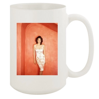 Teri Hatcher 15oz White Mug