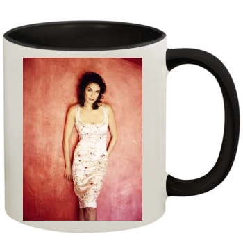 Teri Hatcher 11oz Colored Inner & Handle Mug