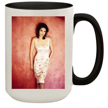 Teri Hatcher 15oz Colored Inner & Handle Mug