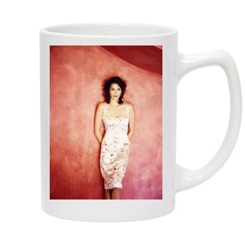 Teri Hatcher 14oz White Statesman Mug