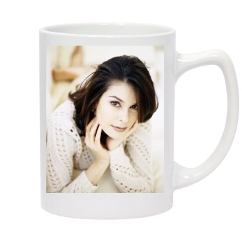 Teri Hatcher 14oz White Statesman Mug