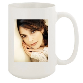 Teri Hatcher 15oz White Mug