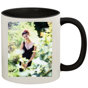 Teri Hatcher 11oz Colored Inner & Handle Mug