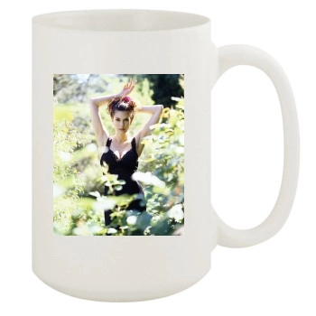 Teri Hatcher 15oz White Mug